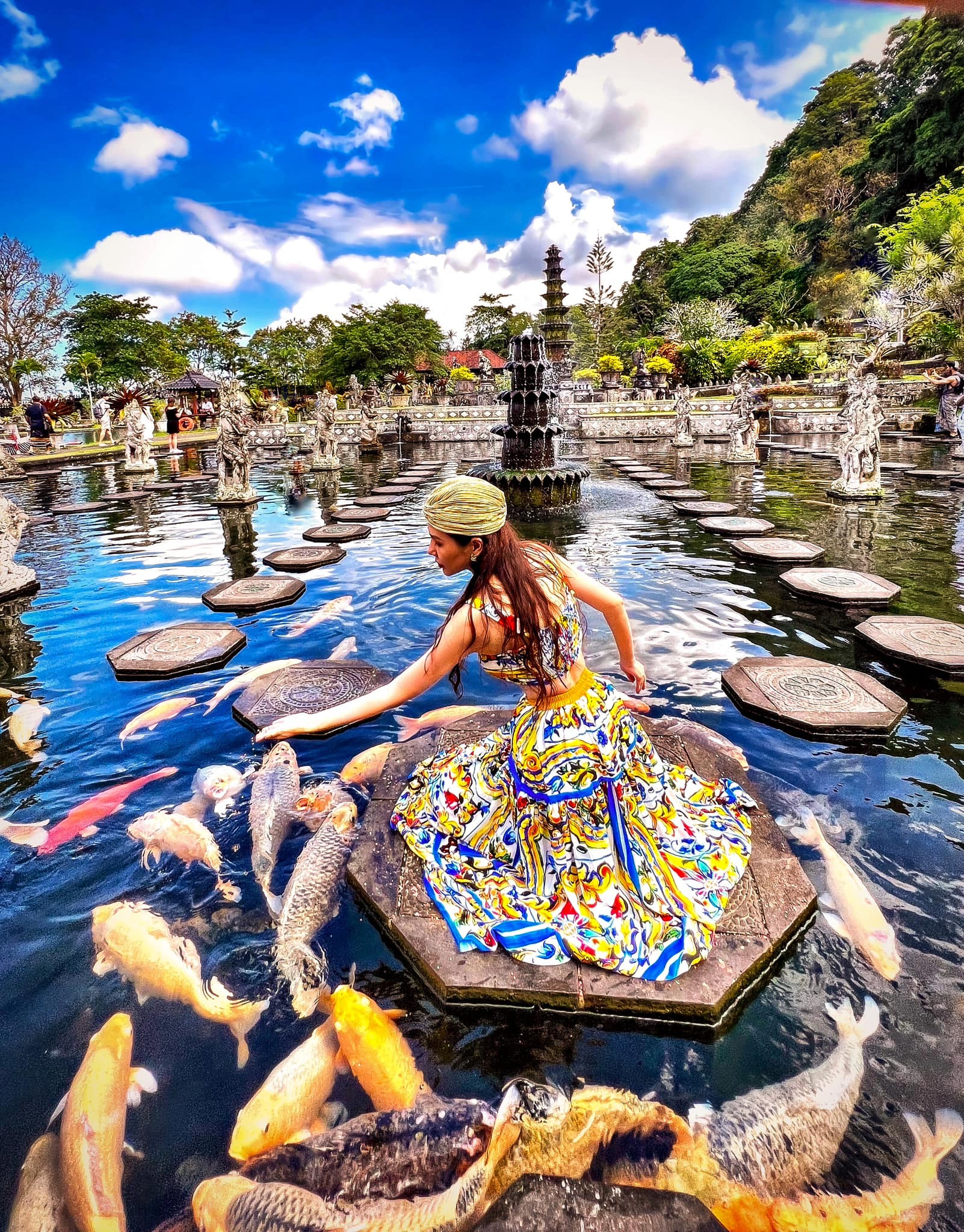 kinh nghiem du lich bali thang 6 dulichchat 2Tirta gangga